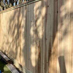 $3.69🔥8FT CEDAR PICKETS PREMIUM 