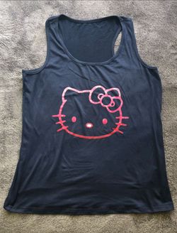 WOMEN'S HELLO KITTY TANK TOP SIZE SMALL