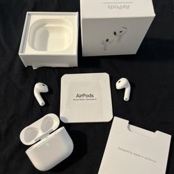 Airpods, Apple Generation 4Active Noise Cancellation