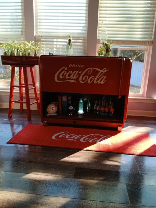 Old Coke Cooler
