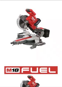 Milwaukee M18 miter saw and stand