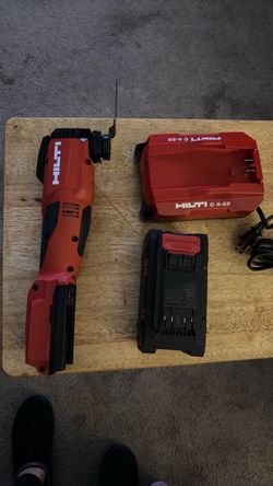 Hilti Cordless Oscillating Multi-Tool with Charger and Battery
