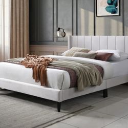 Queen Bed Frame With Mattress