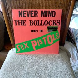 Sex Pistols - Never Mind The Bullock on Neon-Green Colored Vinyl. New Sealed
