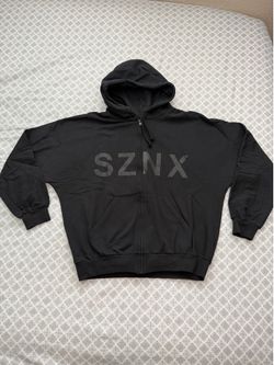 Yeezy YZY SZN X Crew HD-10 Black Hoodie