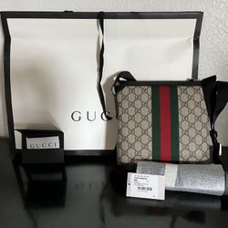 Authentic Gucci Messenger  Bag ( Brand New With Receipt )