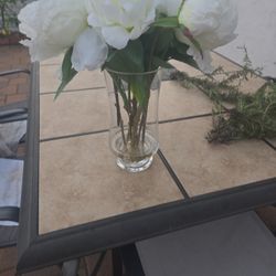 Wase With  Fake Flowers 