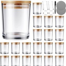 32 PCS Candle Jars, Candle Jars with Lids, Candle Making Kit, Bulk CandleJars for Candles