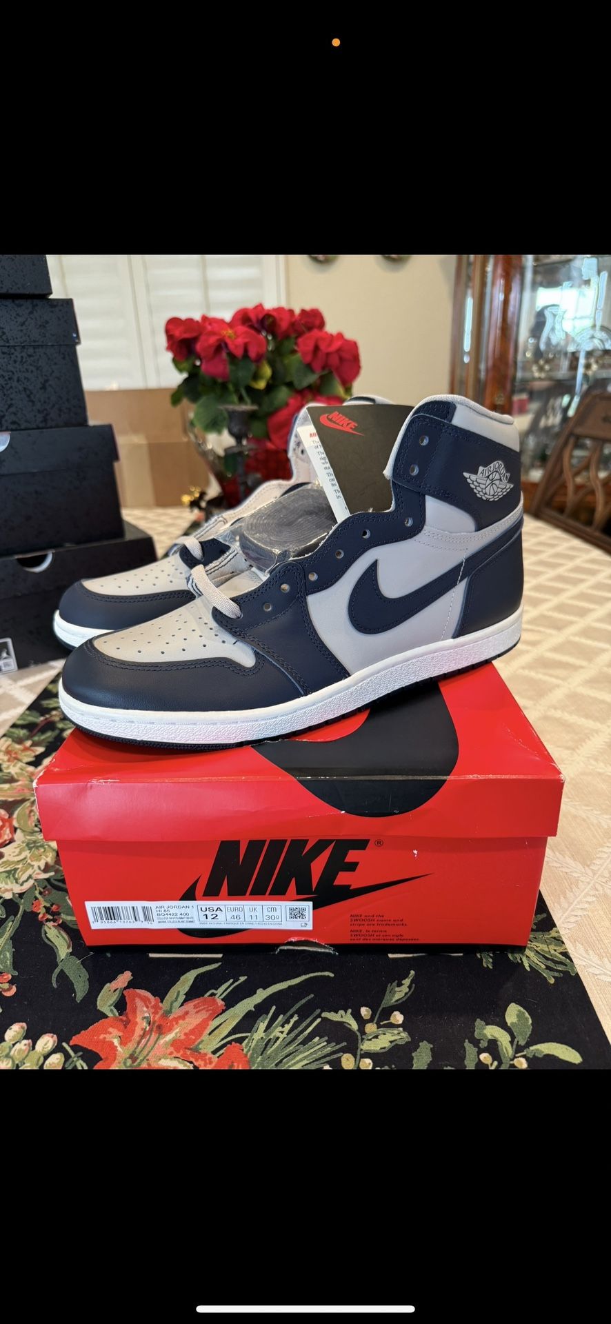Air Jordan 1 High 85 Georgetown Size 12 BRAND NEW