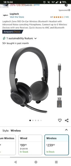 Headset Logitech 