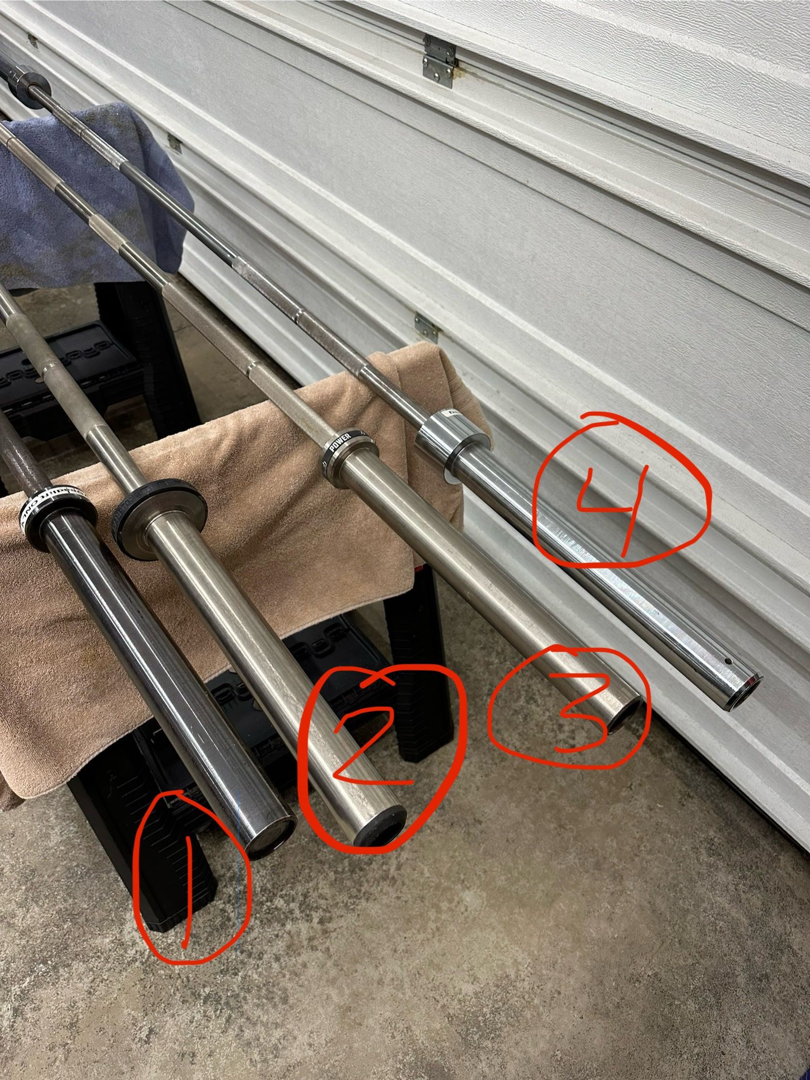 Various Premium Quality Olympic Barbells