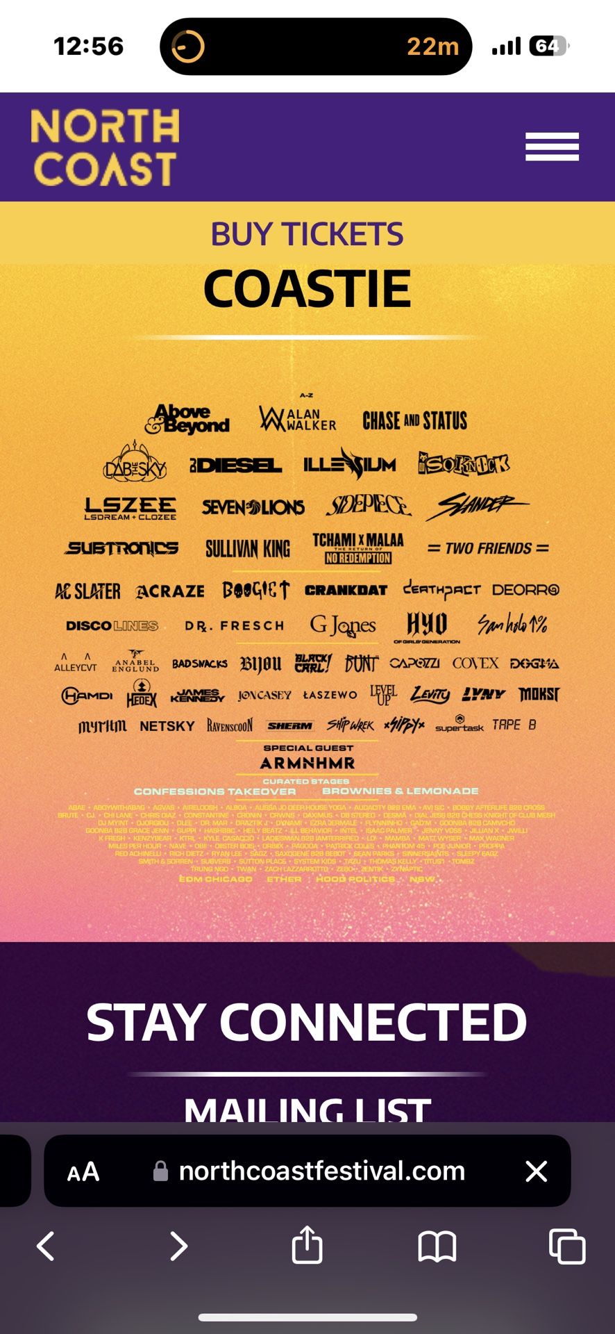 North Coast 2024 3 Day Pass 4 TICKETS