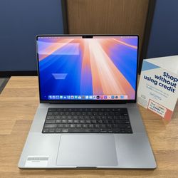 16" MacBook Pro M1 Pro 10 Core CPU
