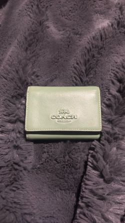 Green Coach Wallet