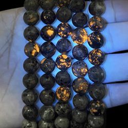 Yooperlites Stones 8mm Loose Beads (1 Strand 15”-16”)