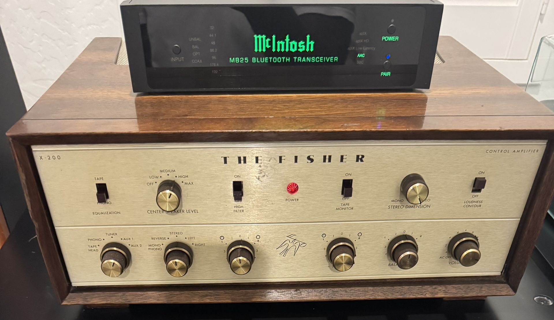 The Fisher Control Amplifier