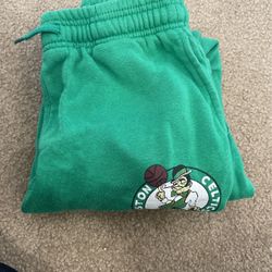 Celtics Used Sweat Pants Boys Size M 10-12