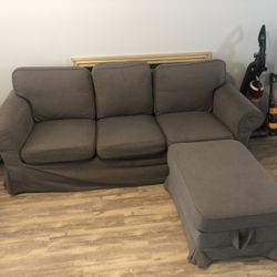 IKEA Couch w/ Ottoman