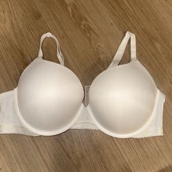 Victoria's Secret white t-shirt push up Bra