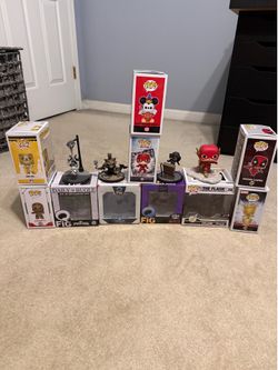 Funko Pop and Qfig Lot