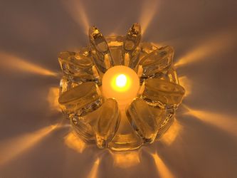 Glass Votive Candle Holdler 