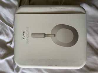 Brand new silver premium headphones