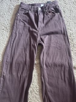 H&M Brown Baggy Pants