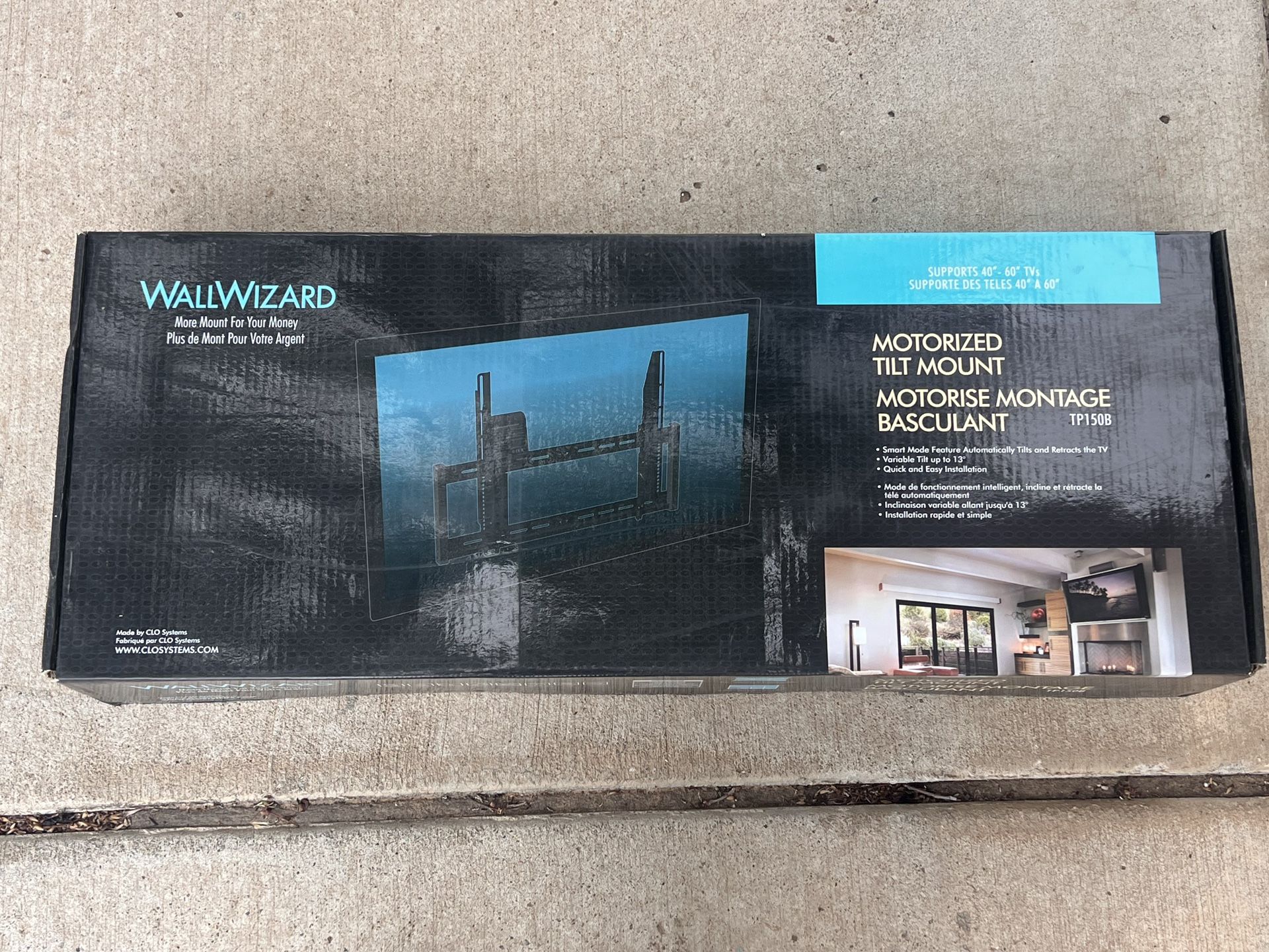 Motorized Tilt TV Wall Mount