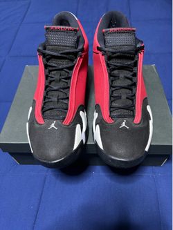 Jordan 14 Retro Gym Red Toro 2020 Size 12