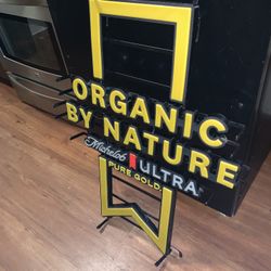 Michelob Ultra Organic By Nature Neon Sign $175.00 OBO