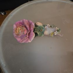 Porcelain Flower Statue