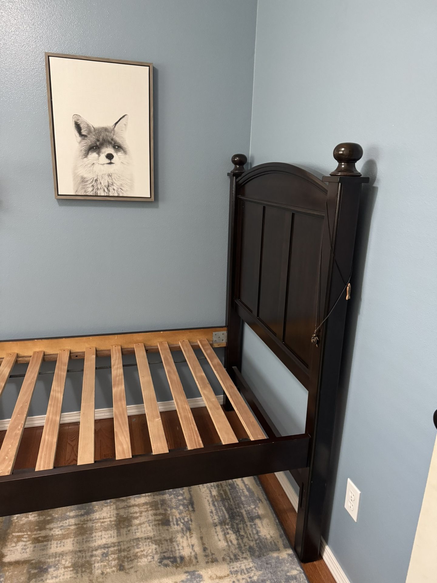 Twin Wooden Bed Frame