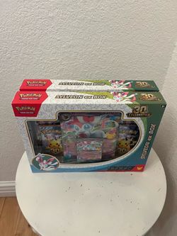 30th celebration sylveon ex box