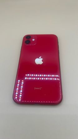 Red iPhone 11 unlocked for any carrier iCloud unlocked