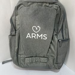 ARMS Nurse Backpack with Wire, Gray, Preowned 