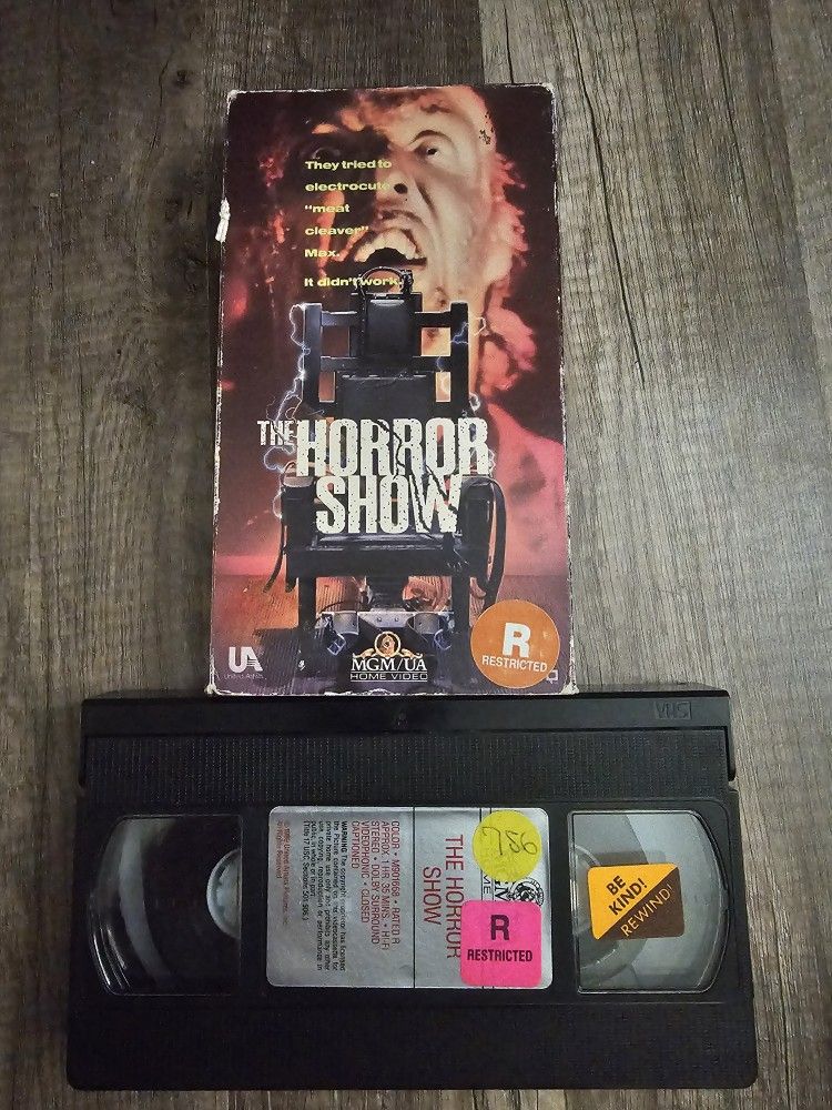 The Horror Show Vhs