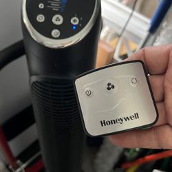 Used. All functions work with Remote. Honeywell QuietSet Tower Fan. Jupiter 