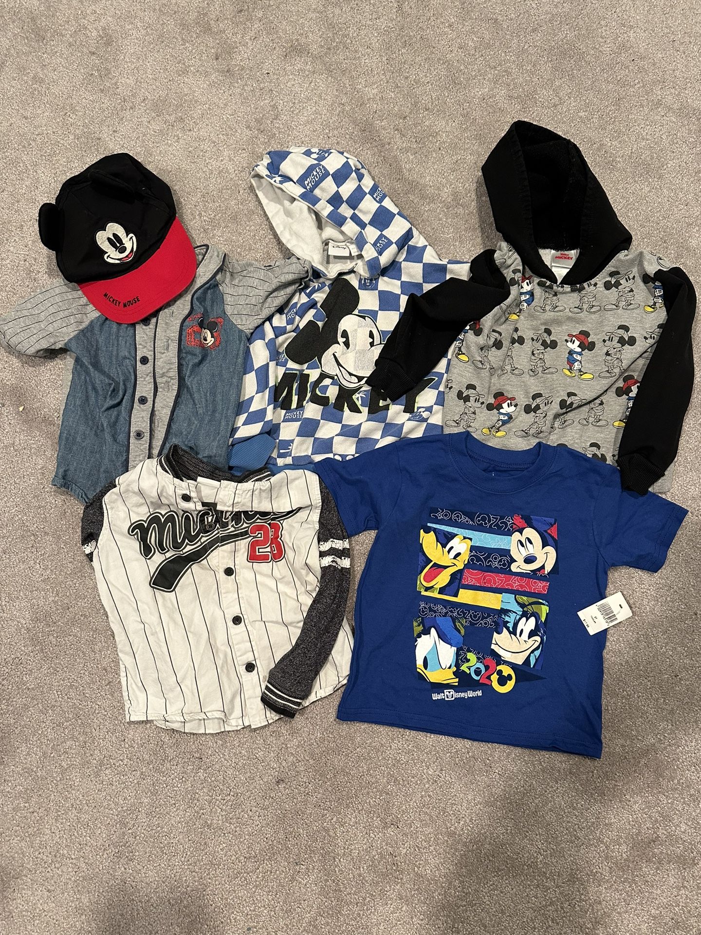 Disney Mickey Clothes And Hat