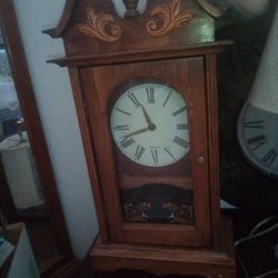 Antique Mini Grandmother Clock