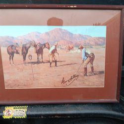 Signed By Russell Huston & Gwne Autry
