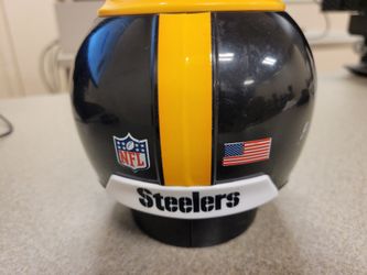 Steelers Helment Shape Mug Drink Holder Removable Inside