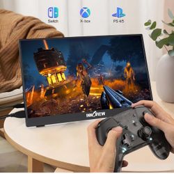 ELECROW 11.6 Inch Portable Monitor - IPS Capacitive Touchscreen Monitor with HD VGA Port，1920x1080P LCD Display Built-in Dual Speakers Touch Sceen for