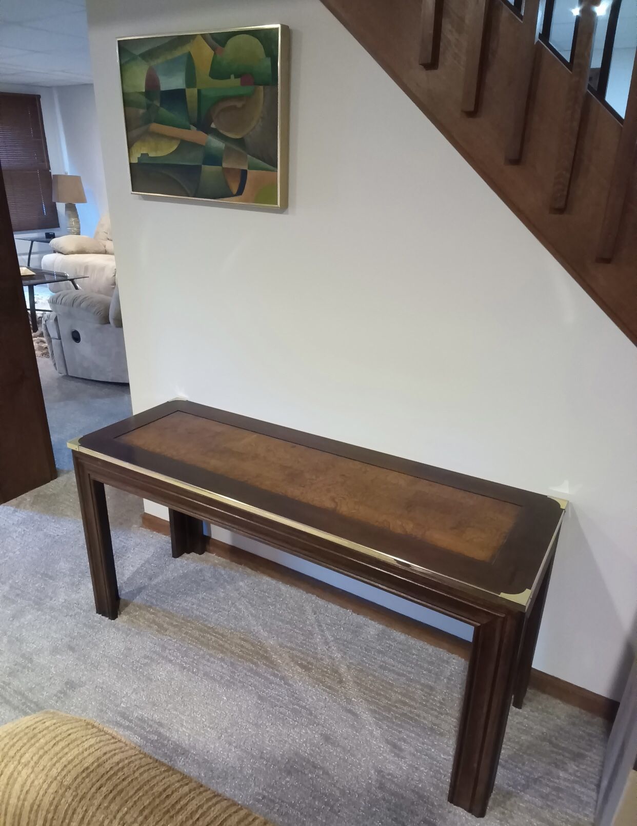 Vintage Modern Console Table