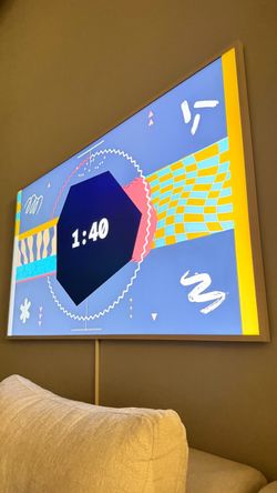 Large 65” Frame TV