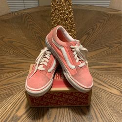 Old Skool Vans Pink With Unicorn Soles Size 2.0