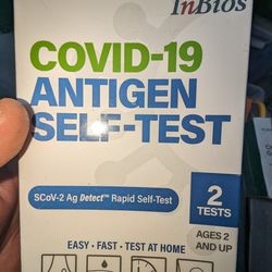 Covid-19 Antigen Self Test