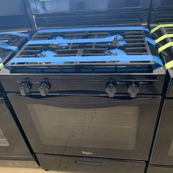 Whirlpool Gas Stove I’m Black Working Perfectly 4 Months Warranty 