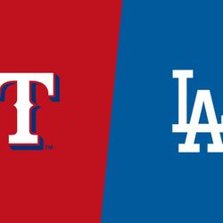 Texas Rangers at Los Angeles Dodgers