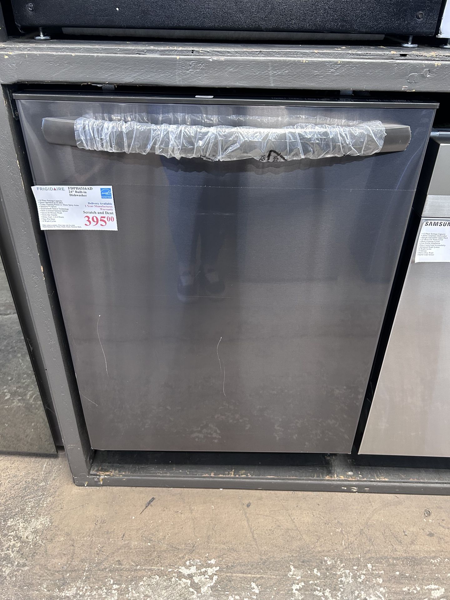 New Frigidaire 24” Built In Dishwasher 