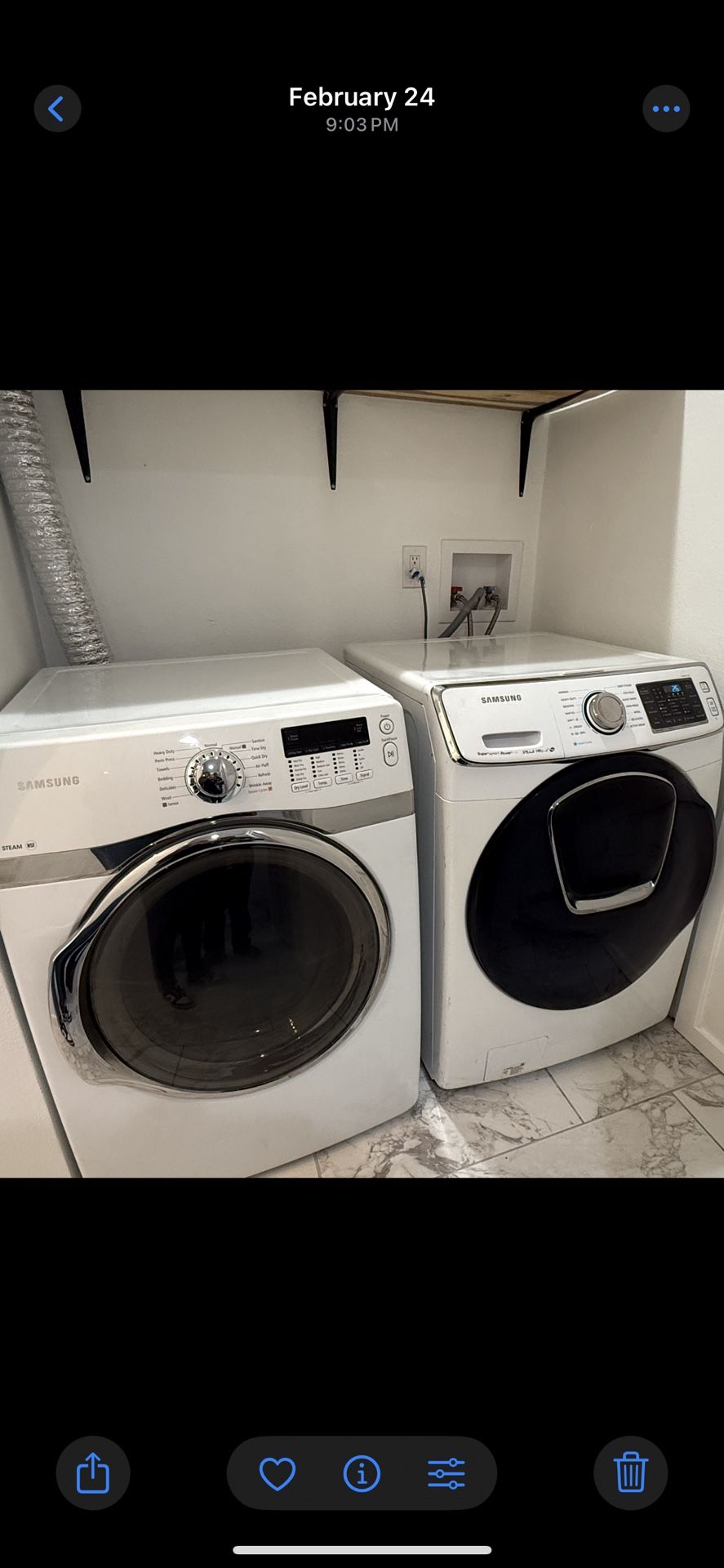 Washer And Dryer